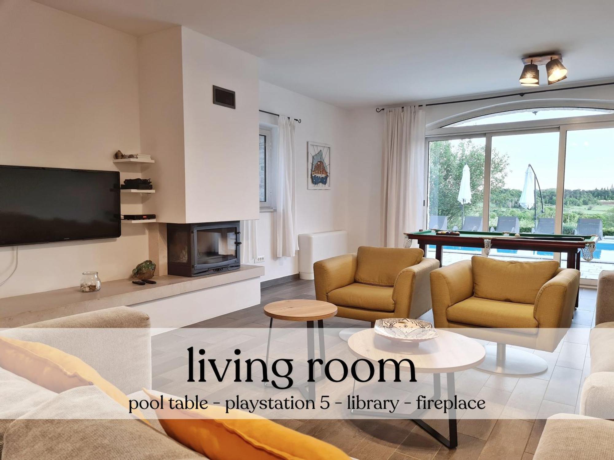 Willa Spacious With Pool, Indoor Jacuzzi And Sauna Near Porec *