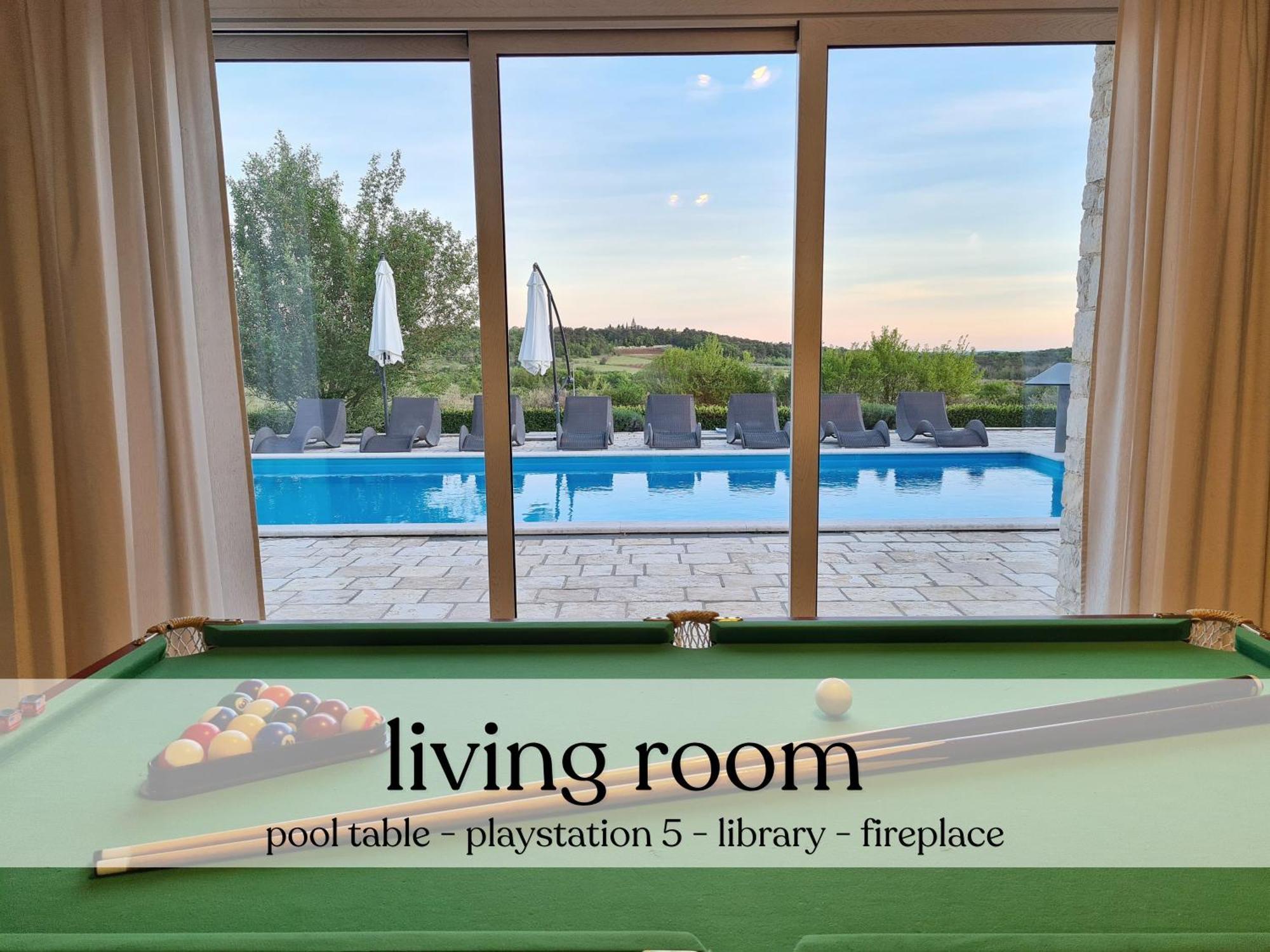 Villa Spacious Villa With Pool, Indoor Jacuzzi And Sauna Near Porec Visnjan