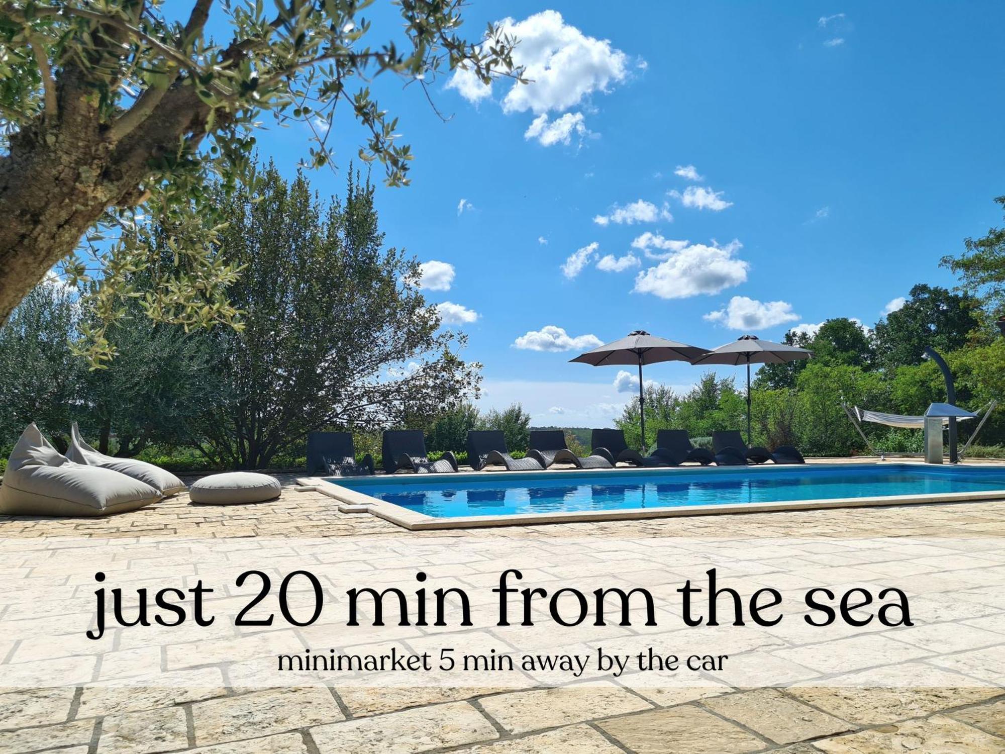 Spacious Villa With Pool, Indoor Jacuzzi And Sauna Near Porec